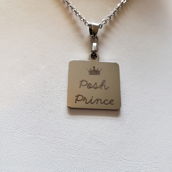 "Posh Prince" Pendant Necklace - Picture 2 of 7